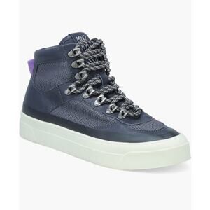 Miz Mooz Womens 8.5 Alpyne High Top Leather Sneaker in Slate NEW